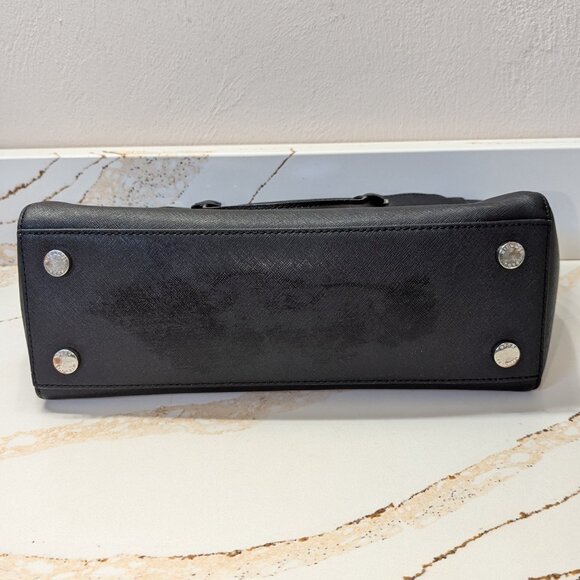 Black Leather Handbag - Picture 7 of 7